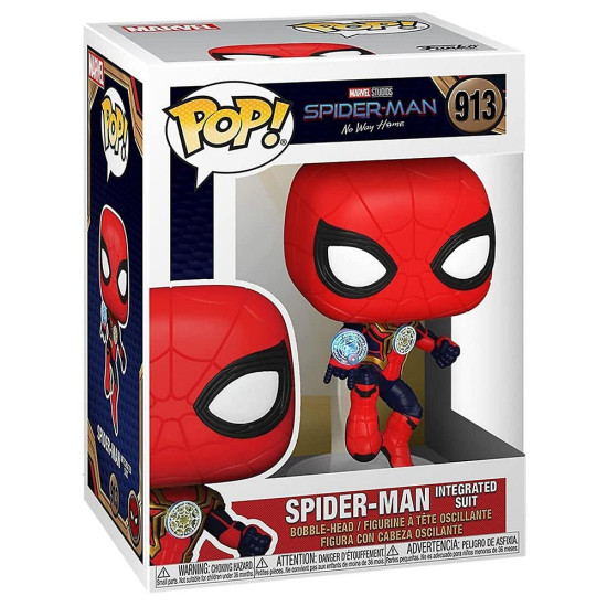 Funko Pop! Spider-Man Integrated Suit (No Way Home) Funko Pop! Spider-Man Integrated Suit (No Way Home)
